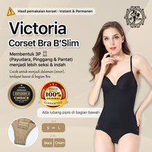 Muat gambar ke penampil Galeri, Victoria corset bra B&#39;Slim
